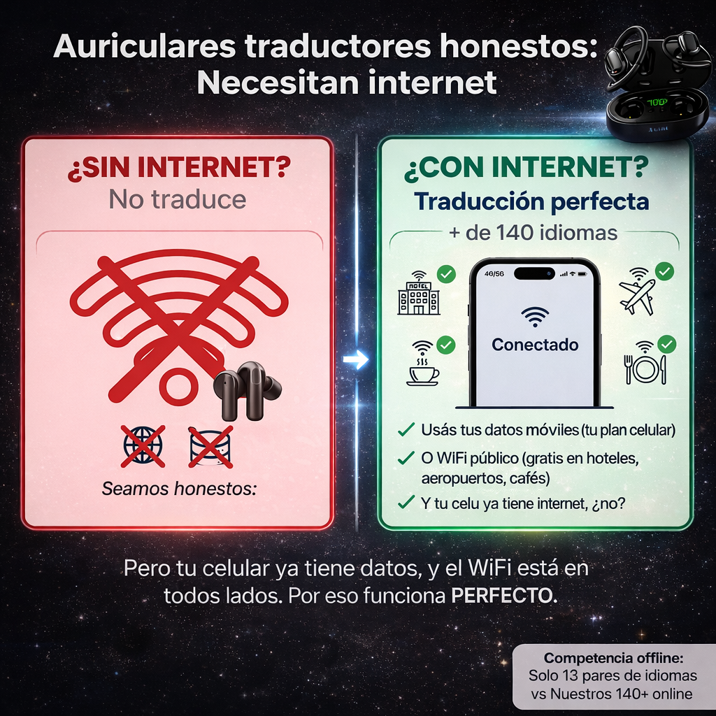 Lingo XR4 Auricular traductor de idiomas en tiempo real