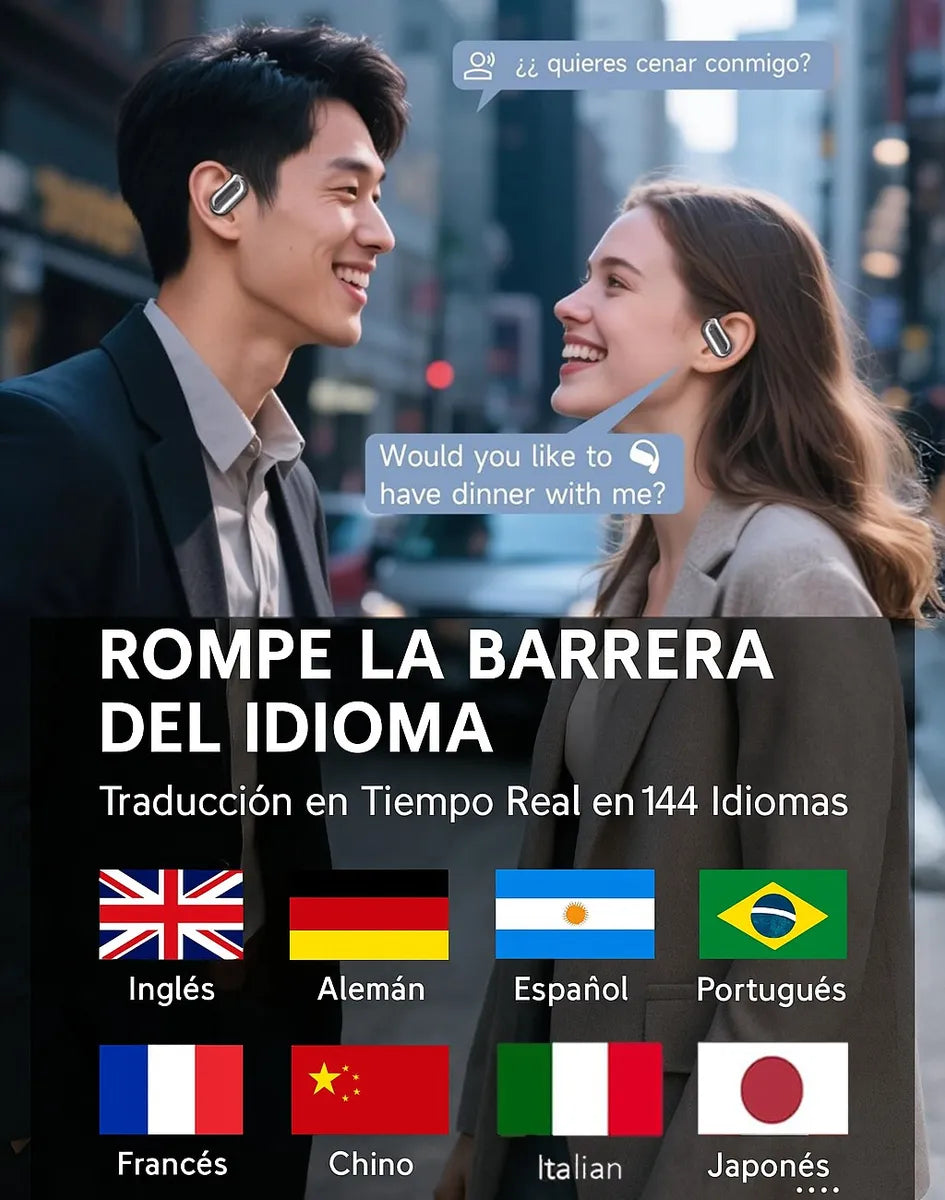 Lingo XR4 Auricular traductor de idiomas en tiempo real