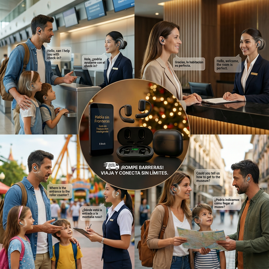 Lingo XR4 Auricular traductor de idiomas en tiempo real