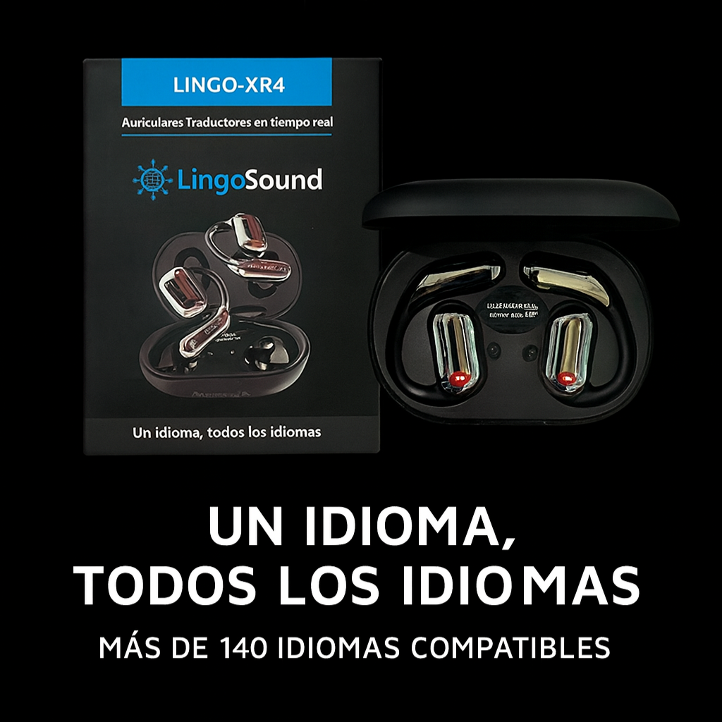 Lingo XR4 Auricular traductor de idiomas en tiempo real